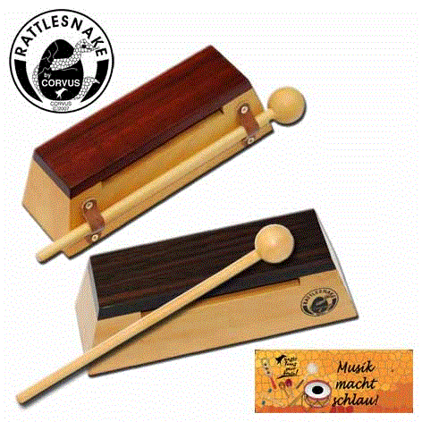 Rattlesnake Instrument KS-Tonblock 1 Block mit Schlegel