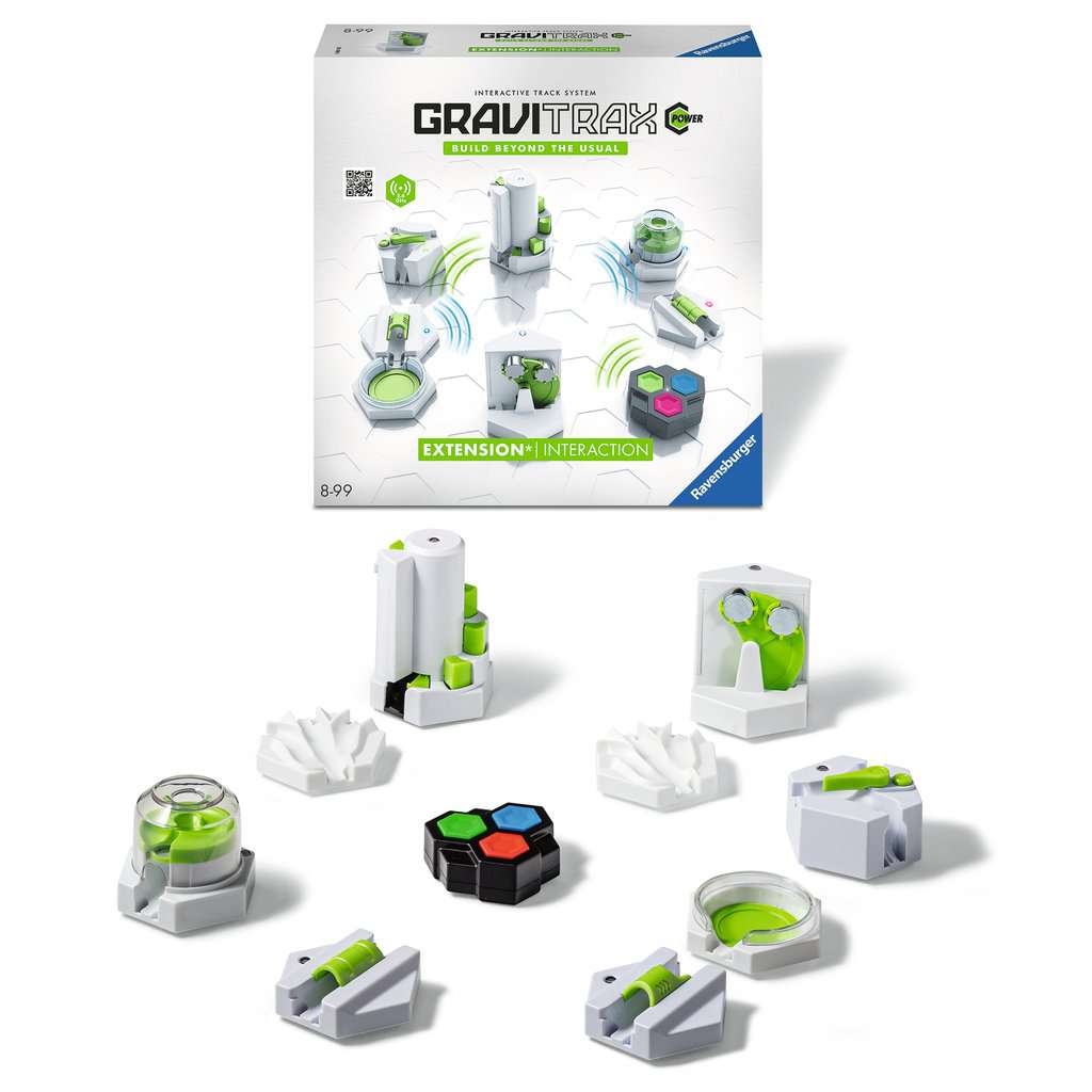 GraviTrax Power Extension Interaction Erweiterungsset mit 8 interaktiven Elementen der Power Serie