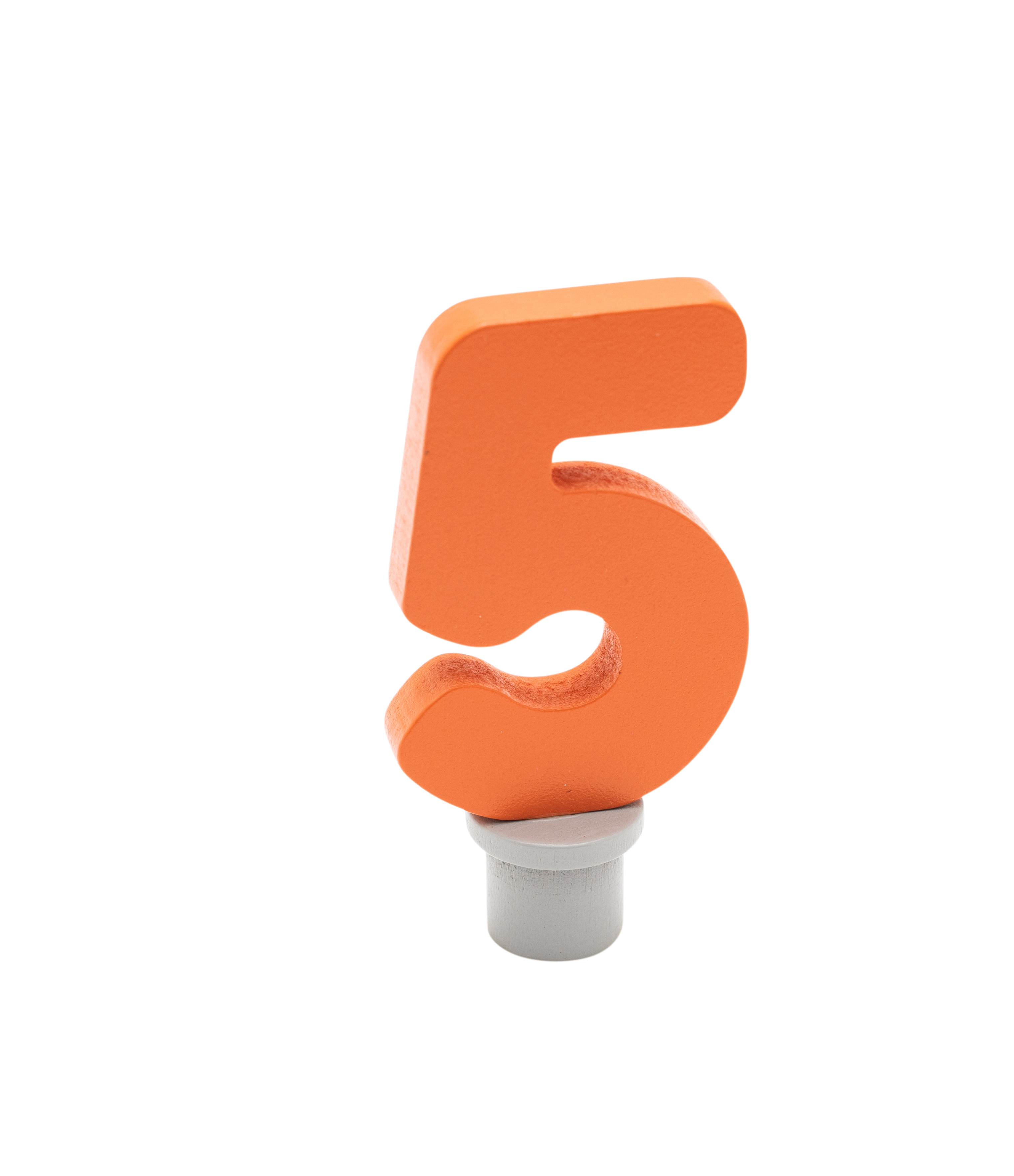 Ahrens Geburtstagszahl 5 orange 