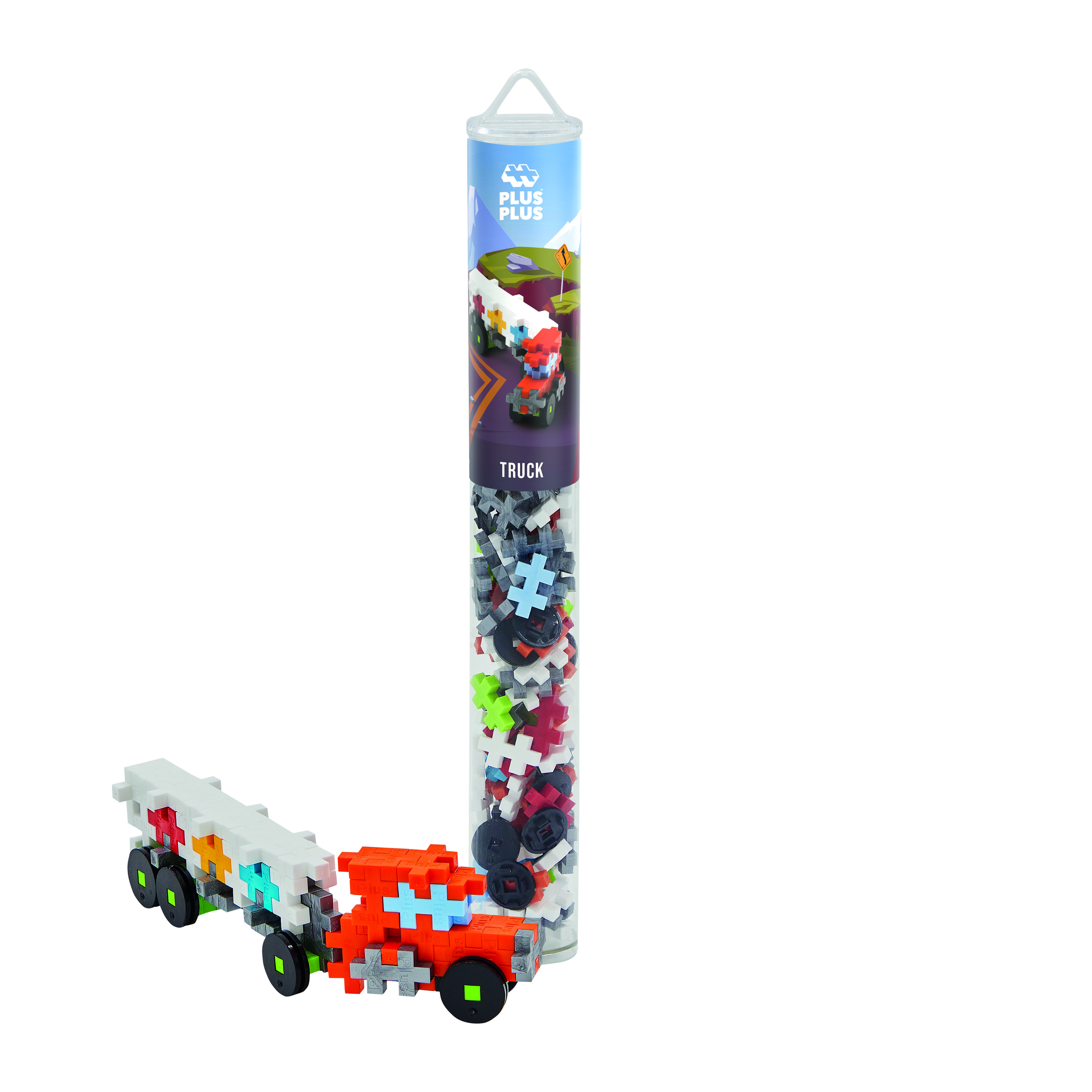 Plus-Plus 100 Kreativ Bausteine Lastwagen