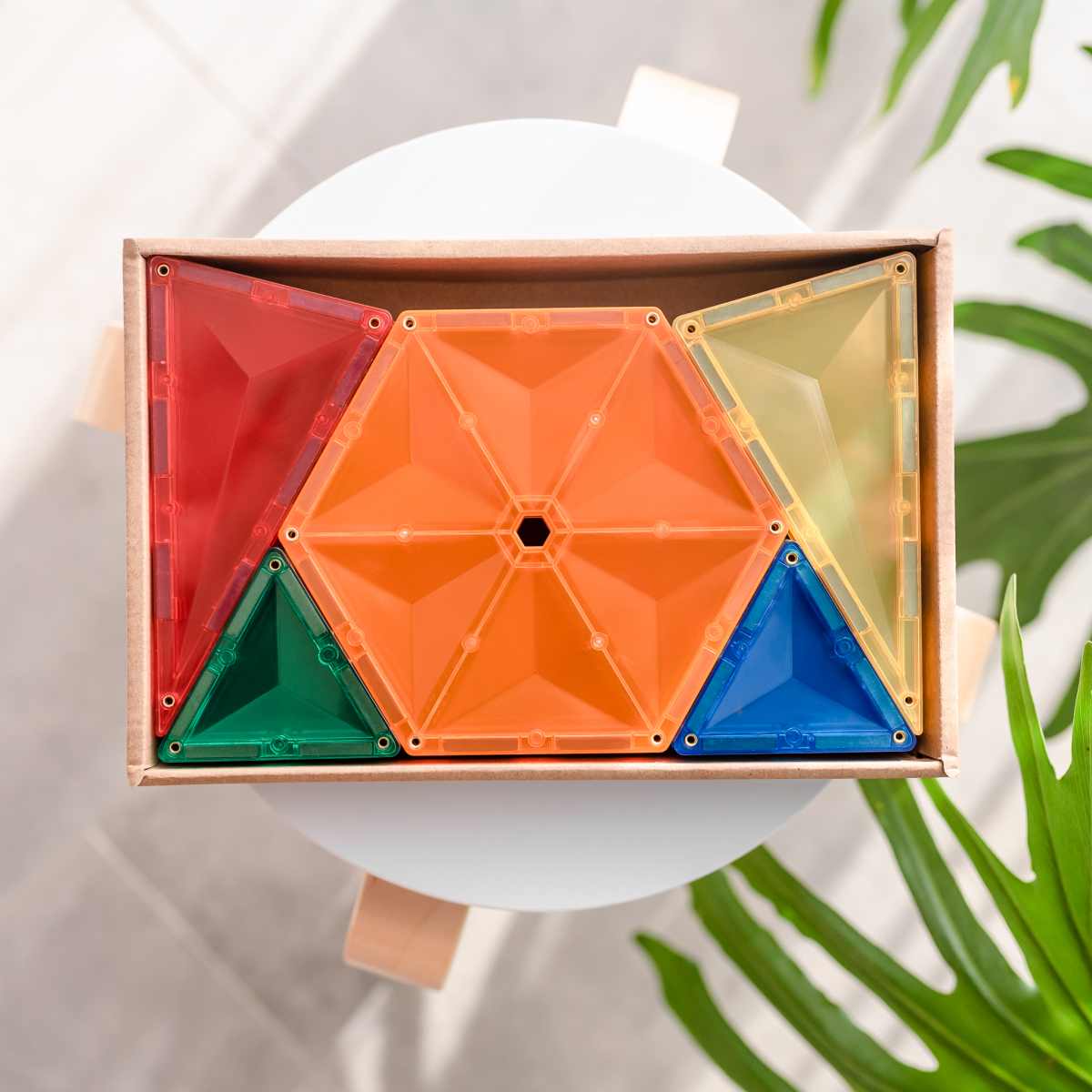 Connetix Magnetbausteine Rainbow Geometry Pack 30 Teile 30 Teile