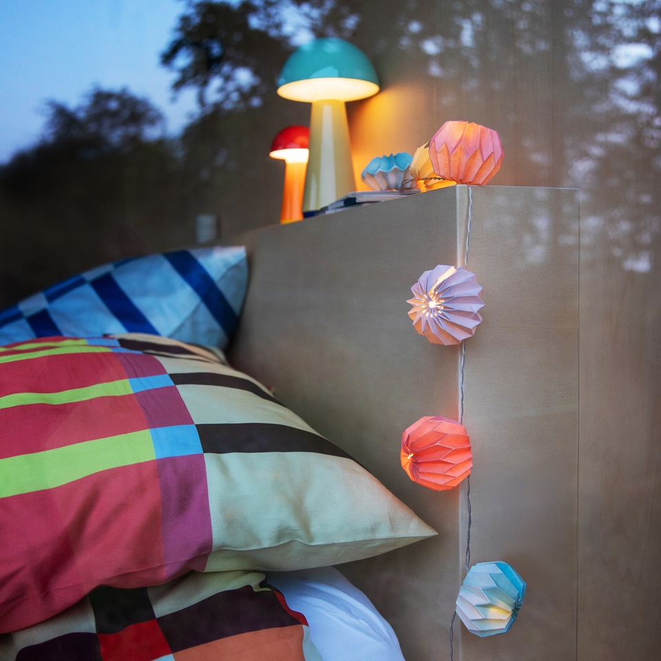Remember Papier Lichterkette Yazz