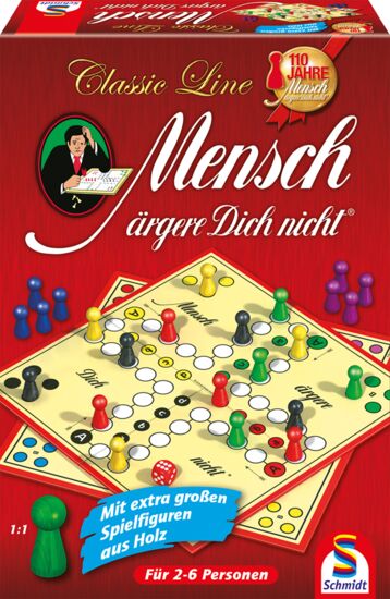 Schmidtspiele Mensch ärgere Dich nicht®, mit großen Spielfiguren Classic Line