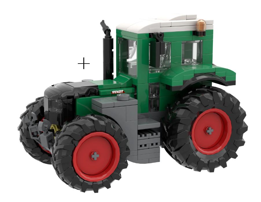 Brixies Plus Klemmbaustein Bausatz Traktor Fendt Vario 620