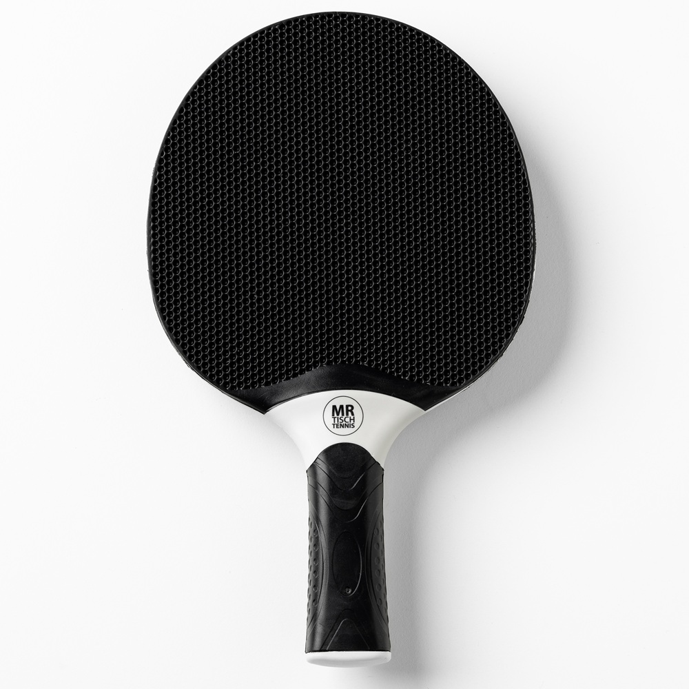 Mr. Tischtennis Outdoor Schläger schwarz