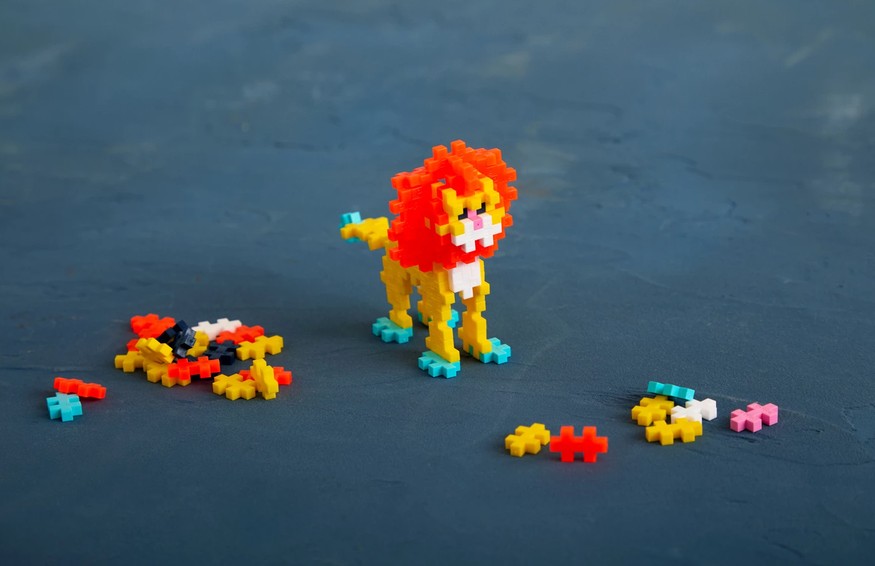 Plus-Plus 100 Kreativ Bausteine Löwe