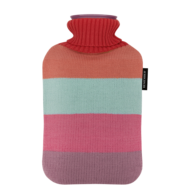 Remember Wärmflasche 'Lilli' mit Strickbezug