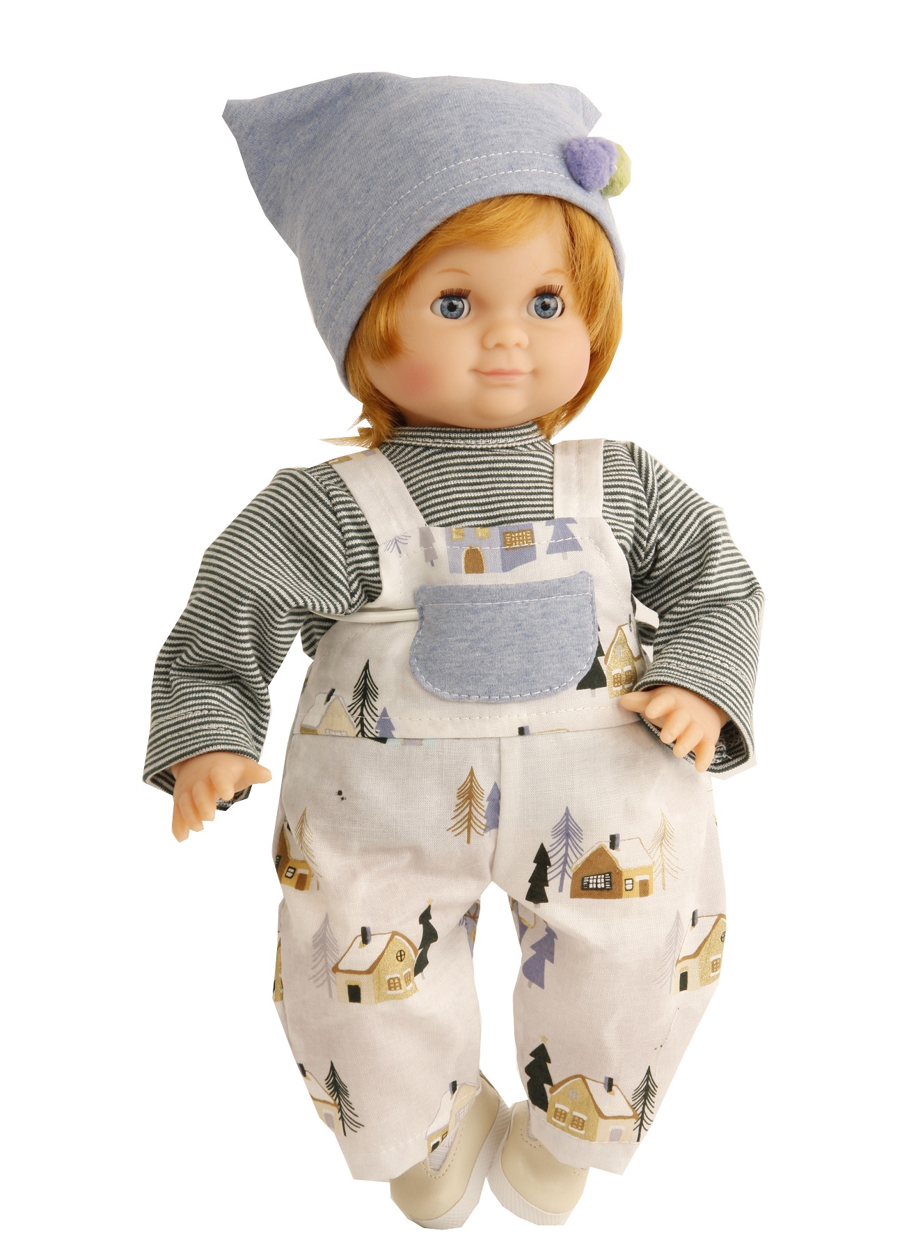 Schildkröt Puppen Schlummerle Gr. 32, rote Haare, blaue Schlafaugen Winterkleidung Schildkröt Puppen Schlummerle Gr. 32, rote Haare, blaue Schlafaugen Winterkleidung