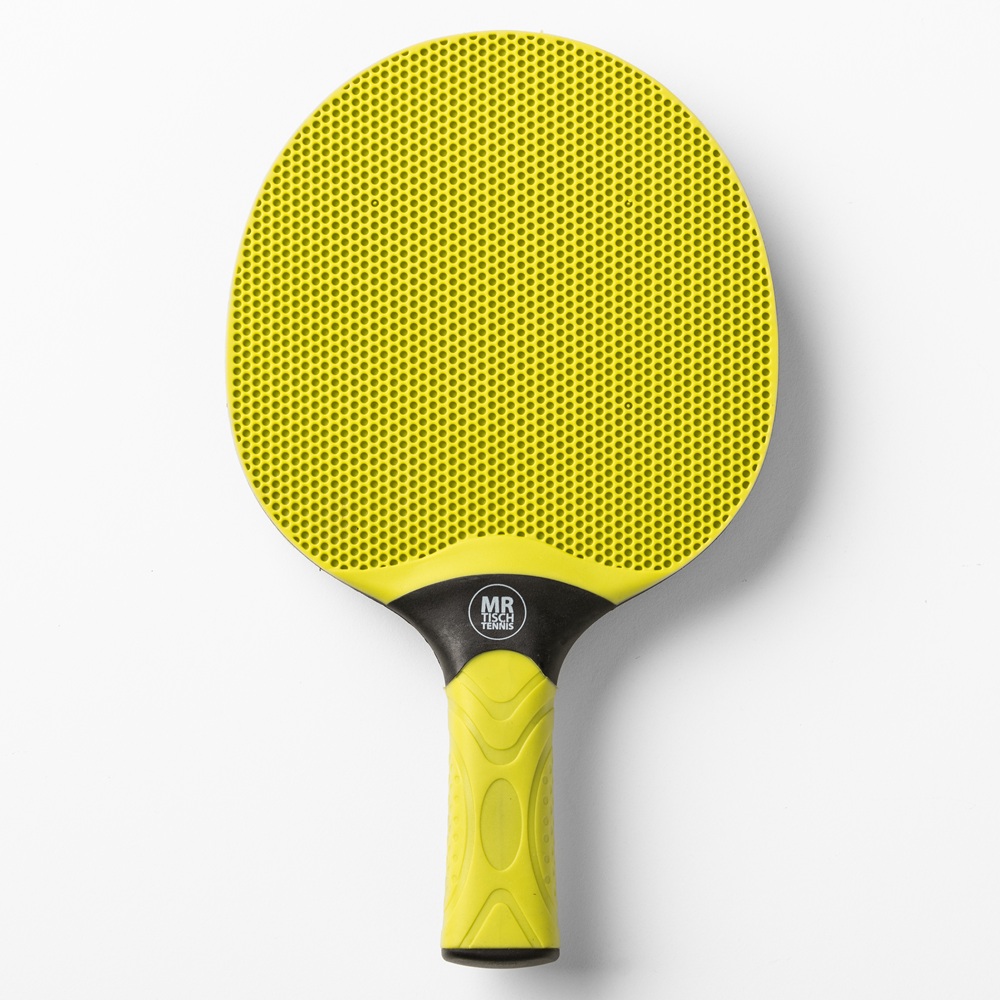 Mr. Tischtennis Outdoor Schläger gelb