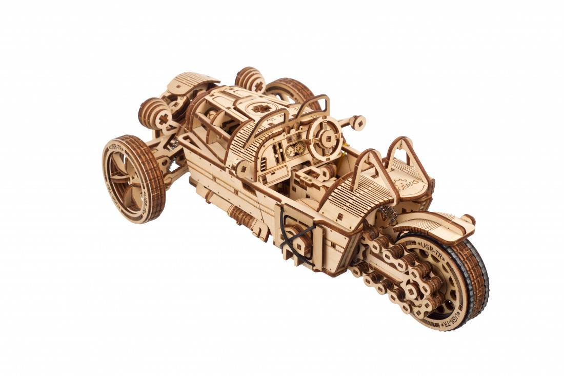 Ugears Modellbausatz Dreiradfahrzeug UGR-S