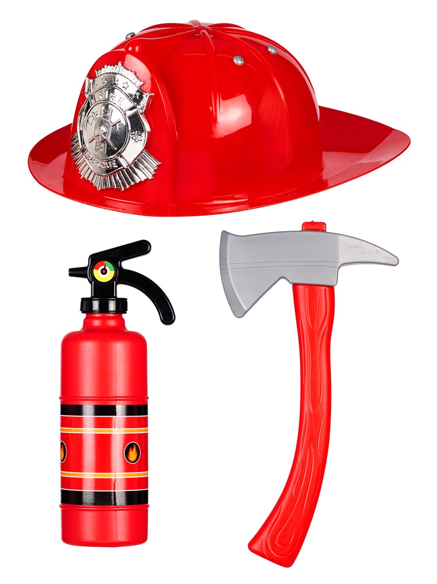 Souza for Kids rotes Feuerwehrkostüm-Set 5-7 Jahre