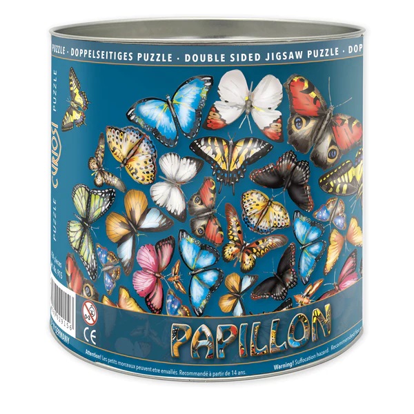 Curiosi Double sided Puzzle Papillon 