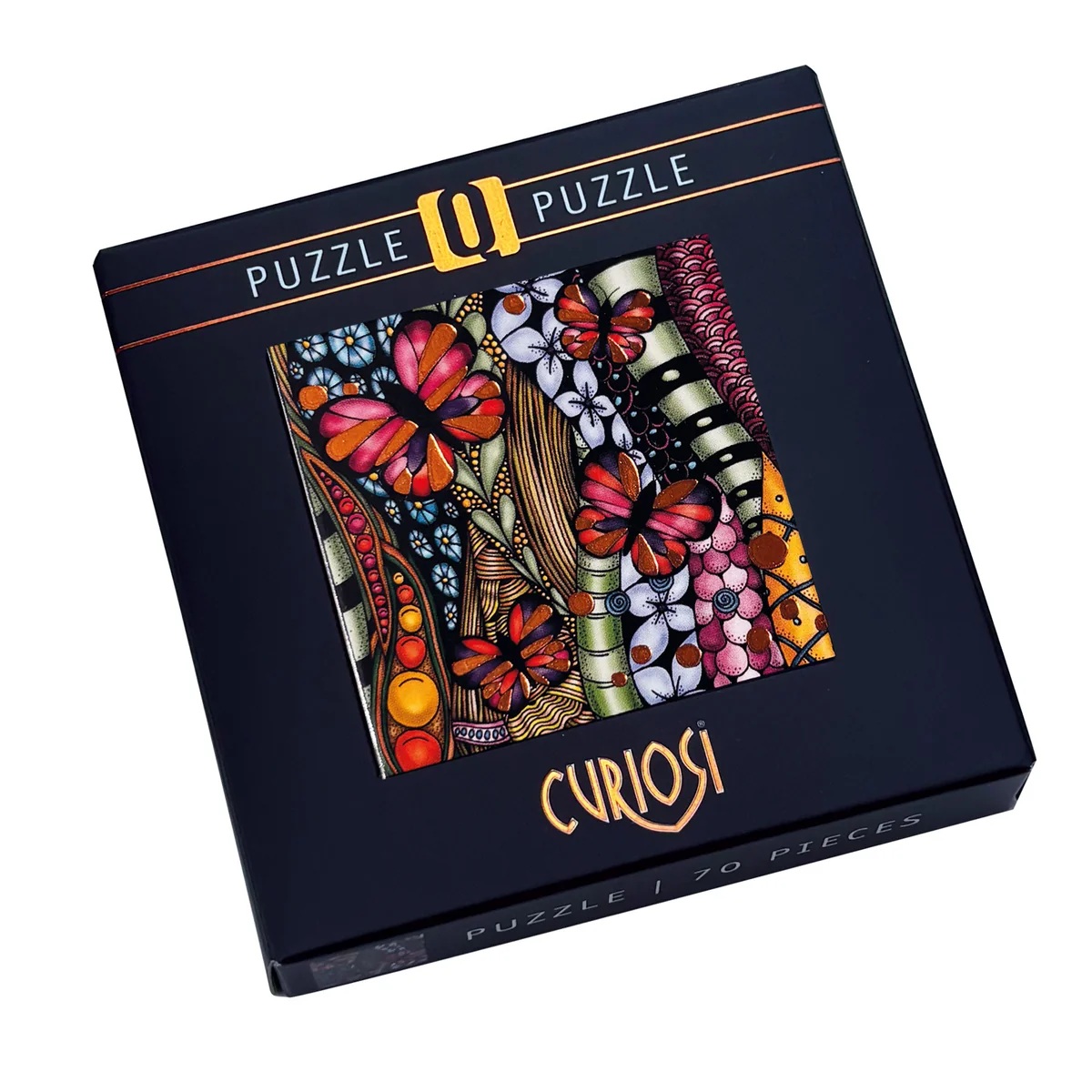 Curiosi Q-Puzzle Kupfer 02 "Schmetterling"