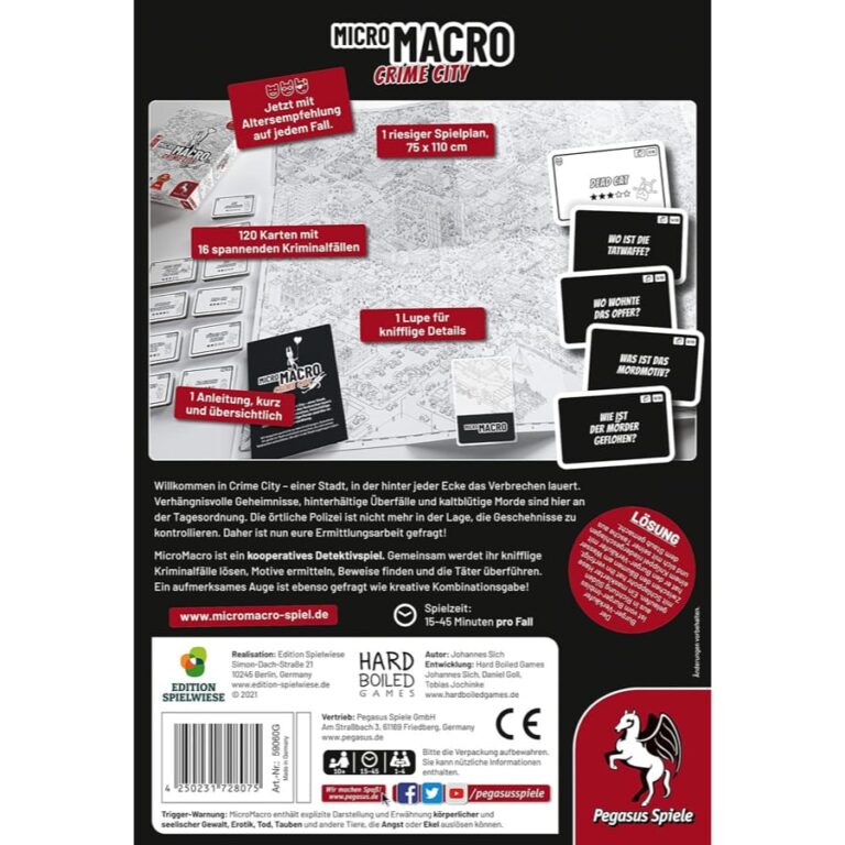 MicroMacro: Crime City Kooperatives Detektivspiel