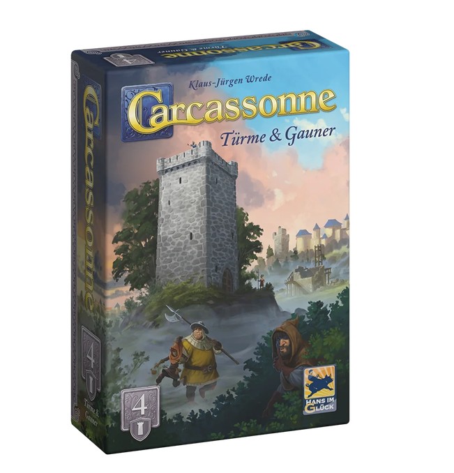 Carcassonne - Türme & Gauner - Die 4. Erweiterung