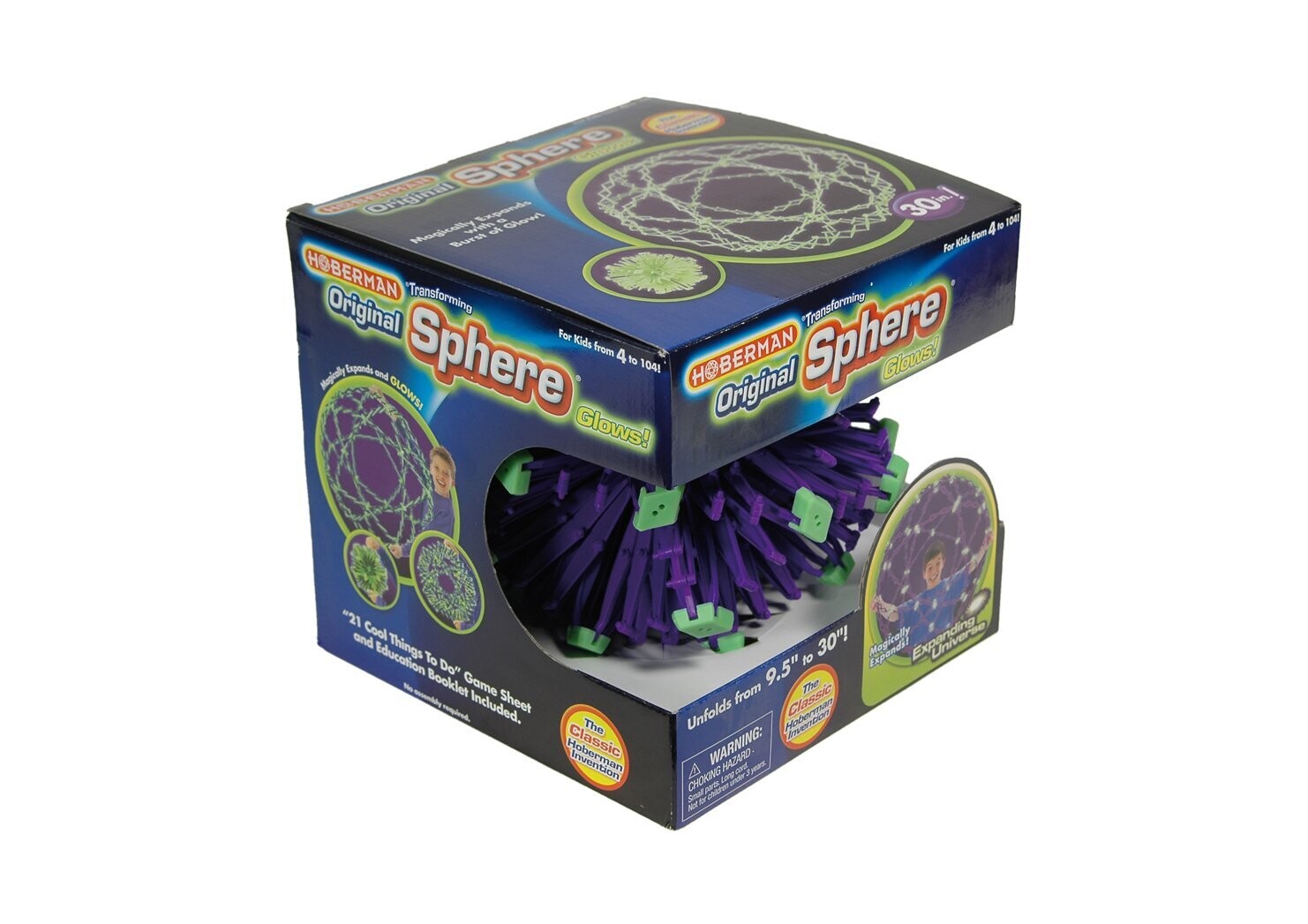 Original Hoberman Sphere Glow