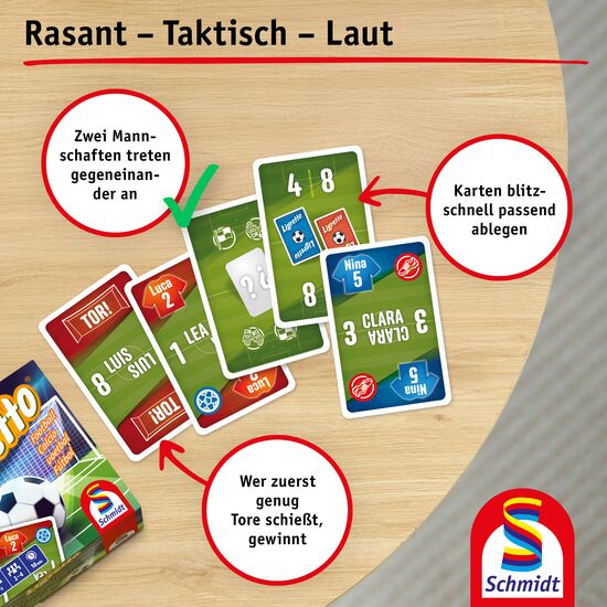Schmidt Kartenspiel Fußball Ligretto