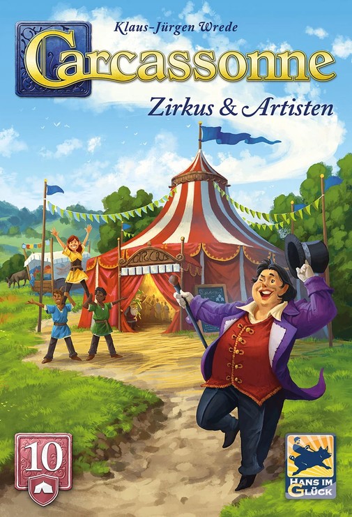 Carcassonne - Zirkus & Artisten -  Die 10. Erweiterung