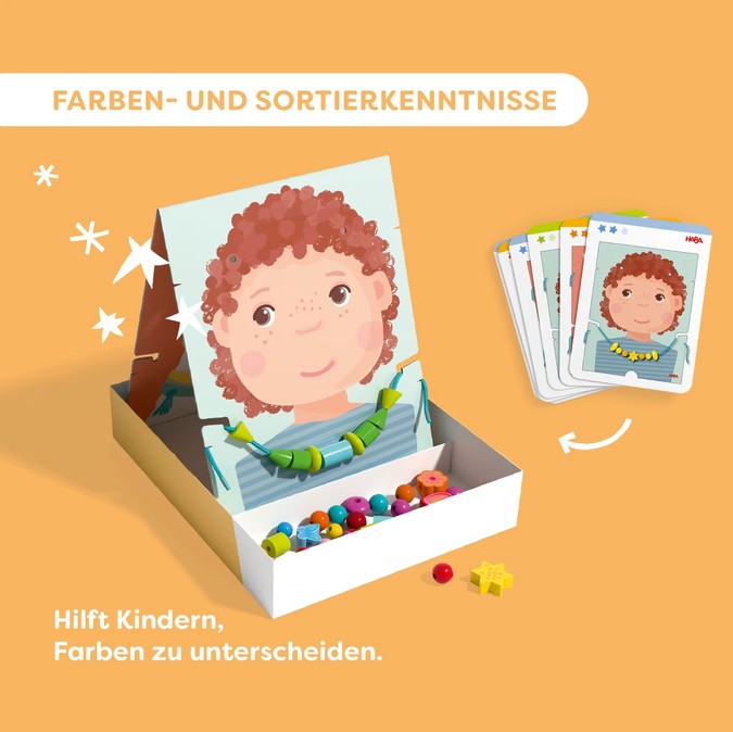 Haba Fädelspiel Schmuckstücke