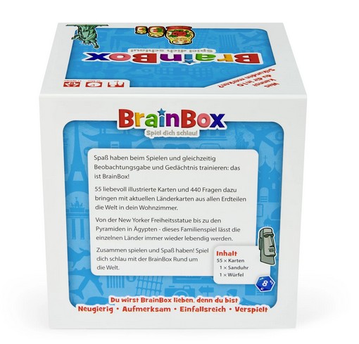 BrainBox - Rund um die Welt Spiel dich schlau