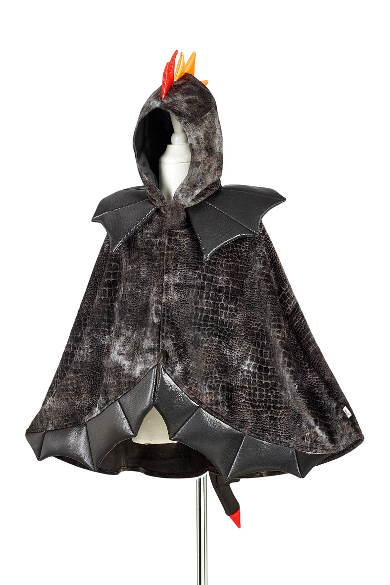 Souza for Kids Dragon cape black, 4-7 Jahre Drachenumhang