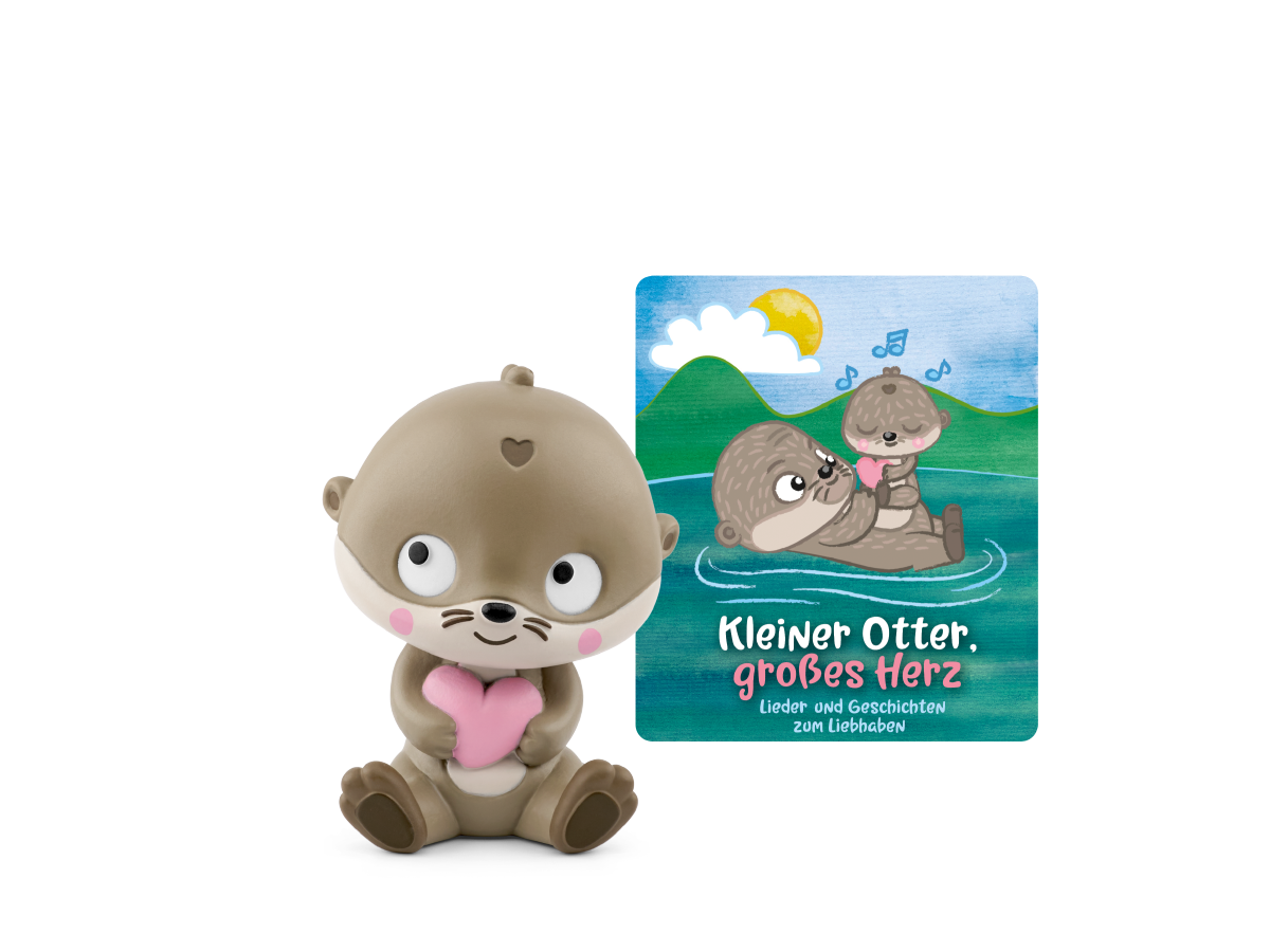 Tonies Hörfigur Kleiner Otter, großes Herz Lieder und Geschichten zum Liebhaben