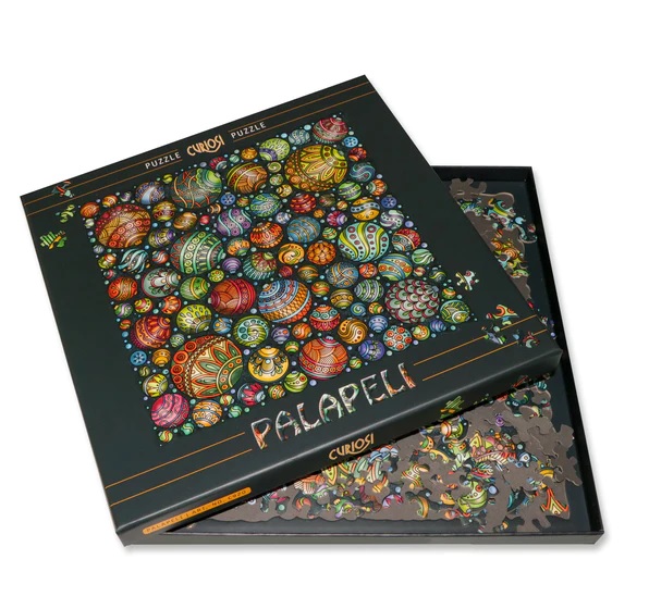 Curiosi Puzzle Palapeli Kugelbunt / Globular 