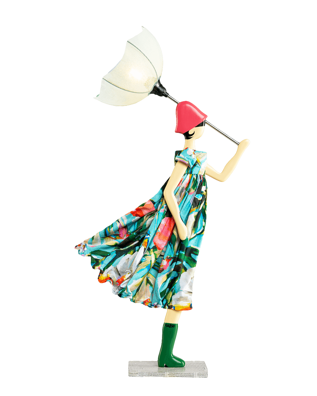 Skitso Little Girls Tischlampe Tuki