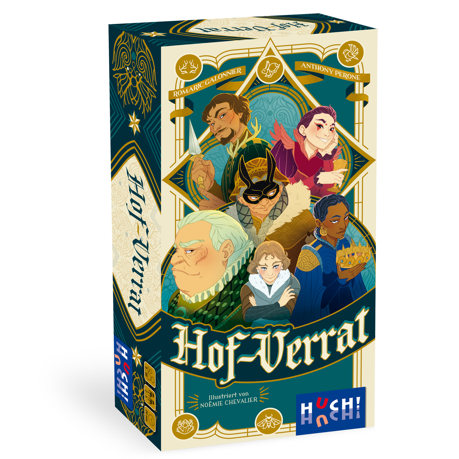 Huch! Gesellschaftsspiel Hof-Verrat 