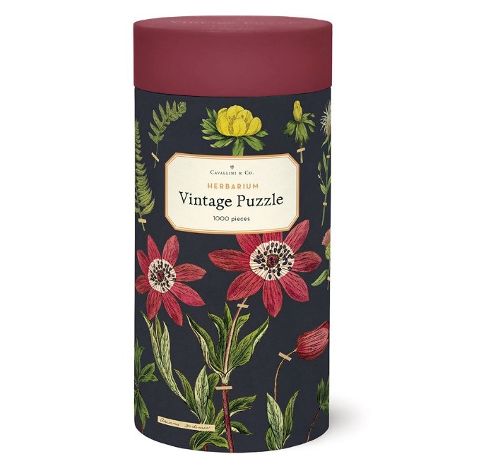 Cavallini & Co. Vintage Puzzle Herbarium1000 Teile
