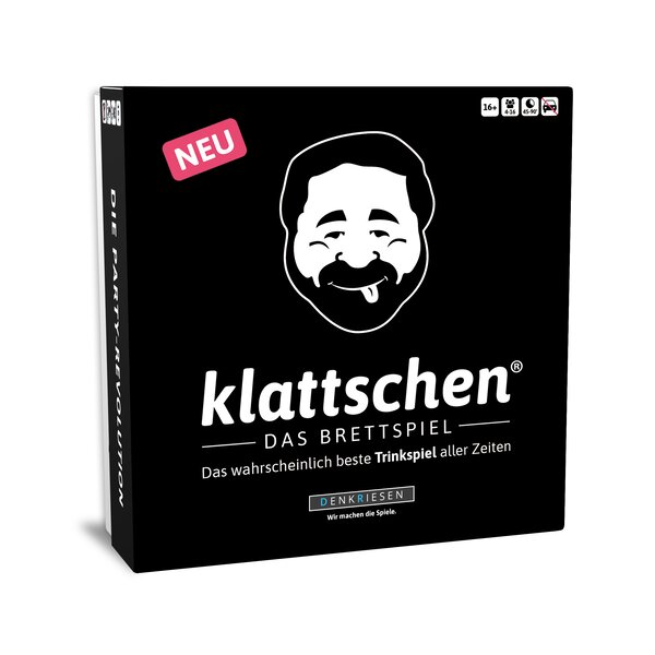 Denkriesen Klattschen Trinkspiel DAS BRETTSPIEL 