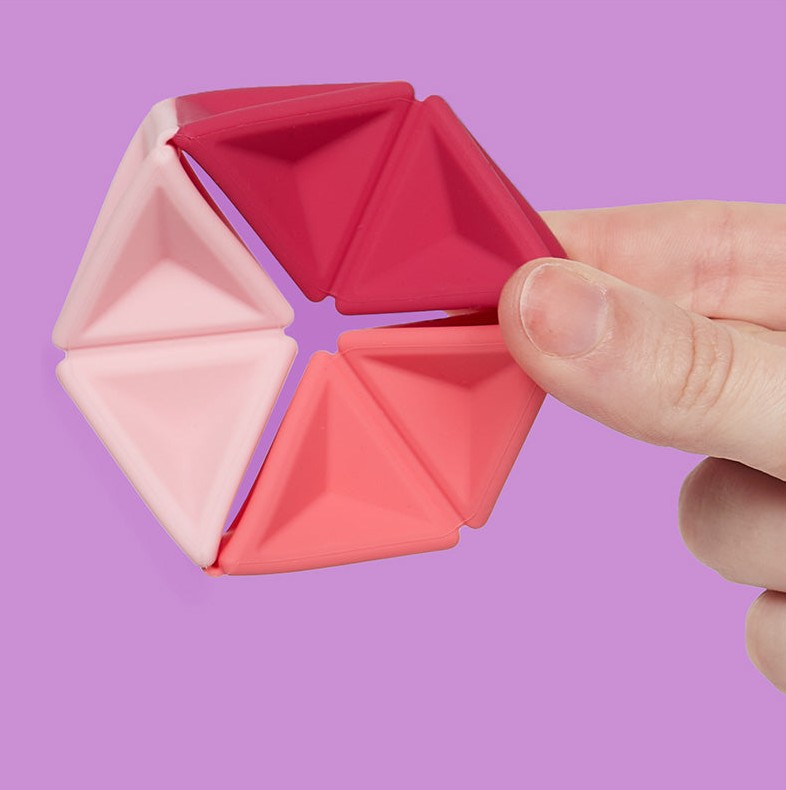 SPEKS Pivot Magenta Silicon Fidgettoy