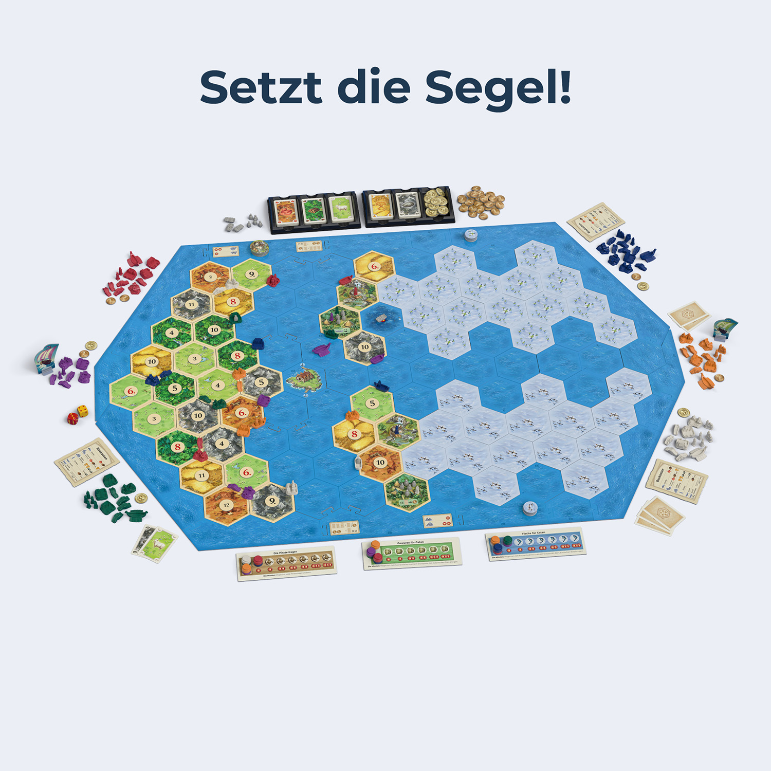 Kosmos Gesellschaftsspiel Catan - Entdecker & Piraten Erweiterung  5-6 Personen