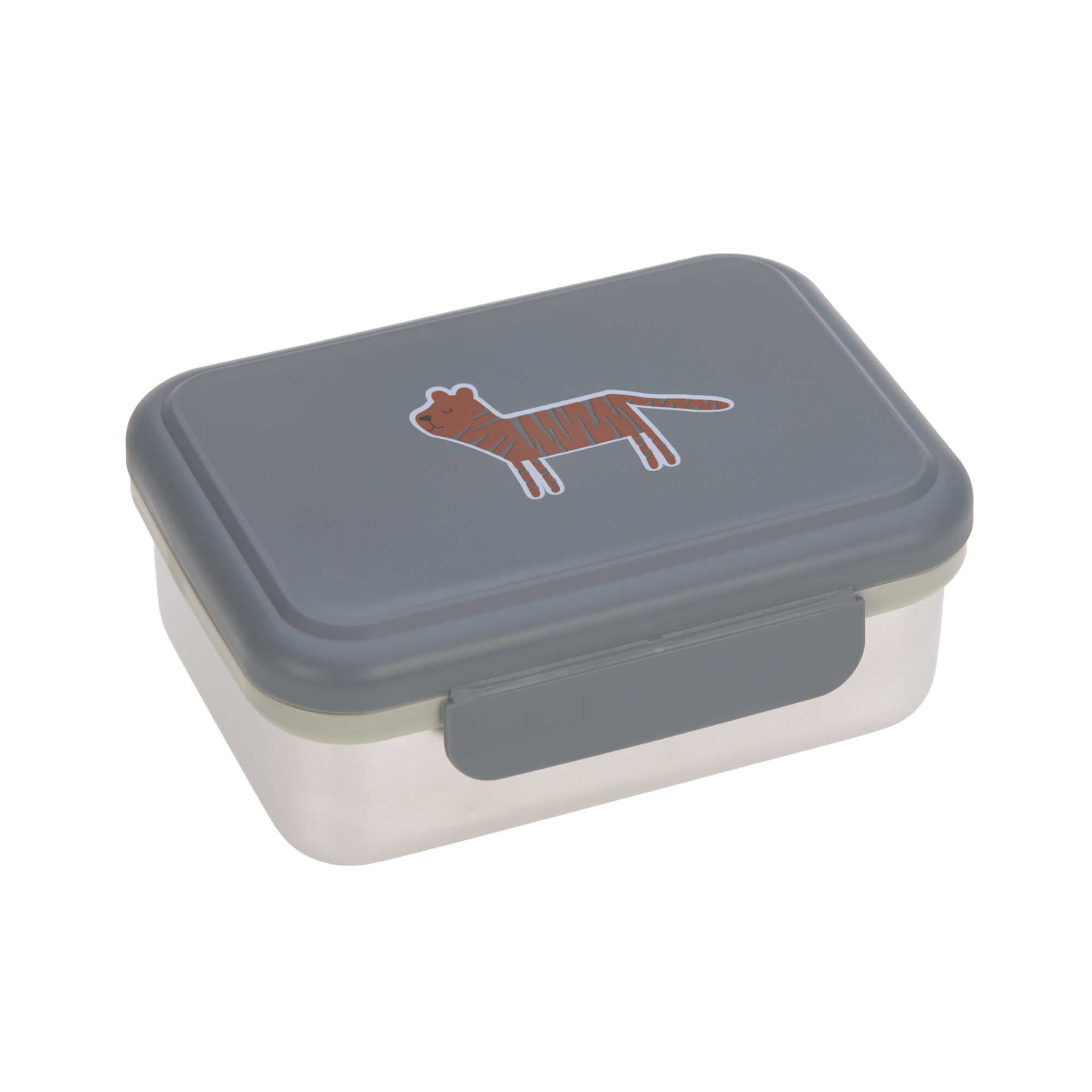 Lässig Lunchbox Stainless Steel Safari Tiger 