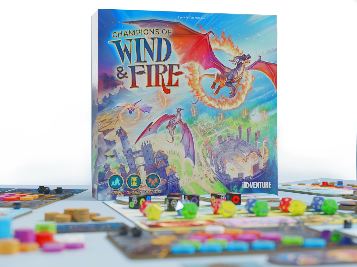 iDVenture Brettspiel Champions of the Wind & Fire