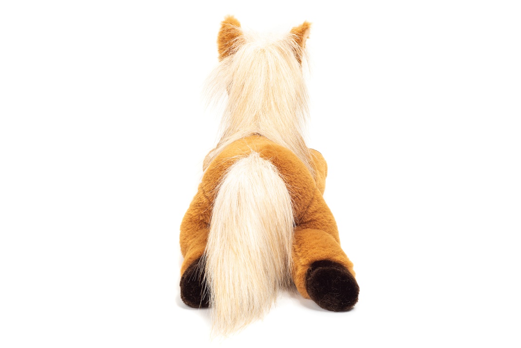 Hermann Teddy Pferd liegend 34 cm Stofftier