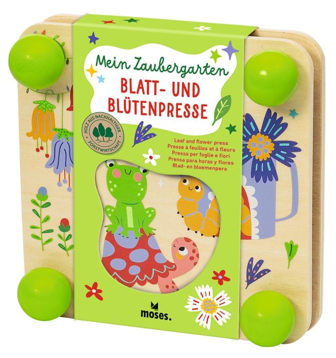 Moses  Blatt- und Blütenpresse aus der Reihe „Mein Zaubergarten"