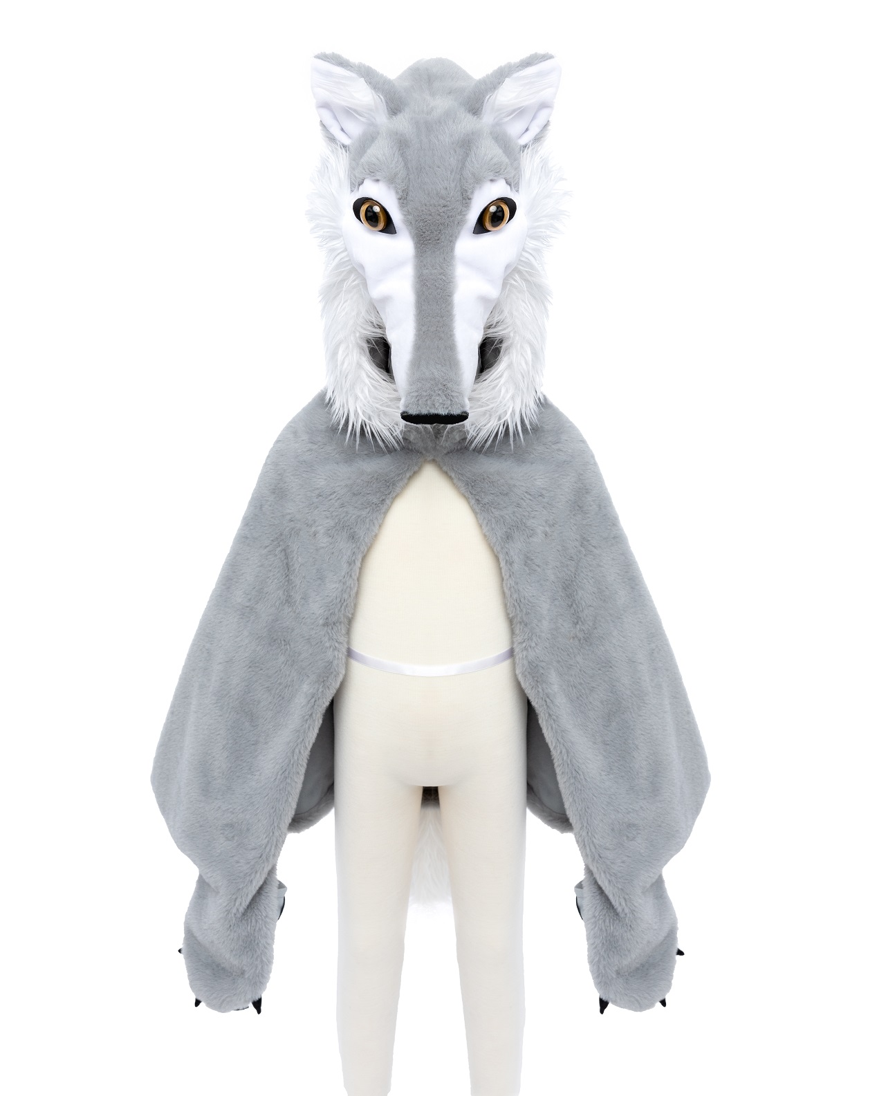 Great Pretenders Wolf Umhang Woodland Wolf Cape, 4 - 6 Jahre