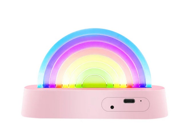 Lalarma Dancing Rainbow lamp - rose