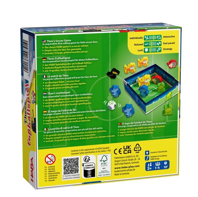 Haba  Kinderspiel Theos Fußballspiel