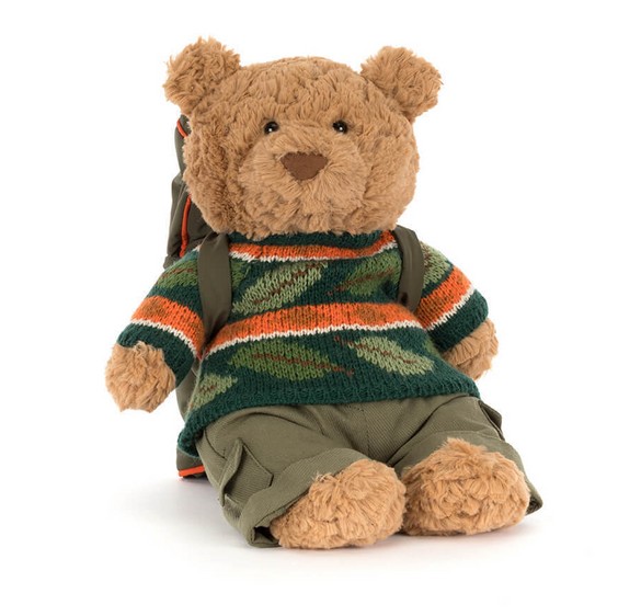 Jellycat Stofftier Bartholomew Bear Hiking Outfit