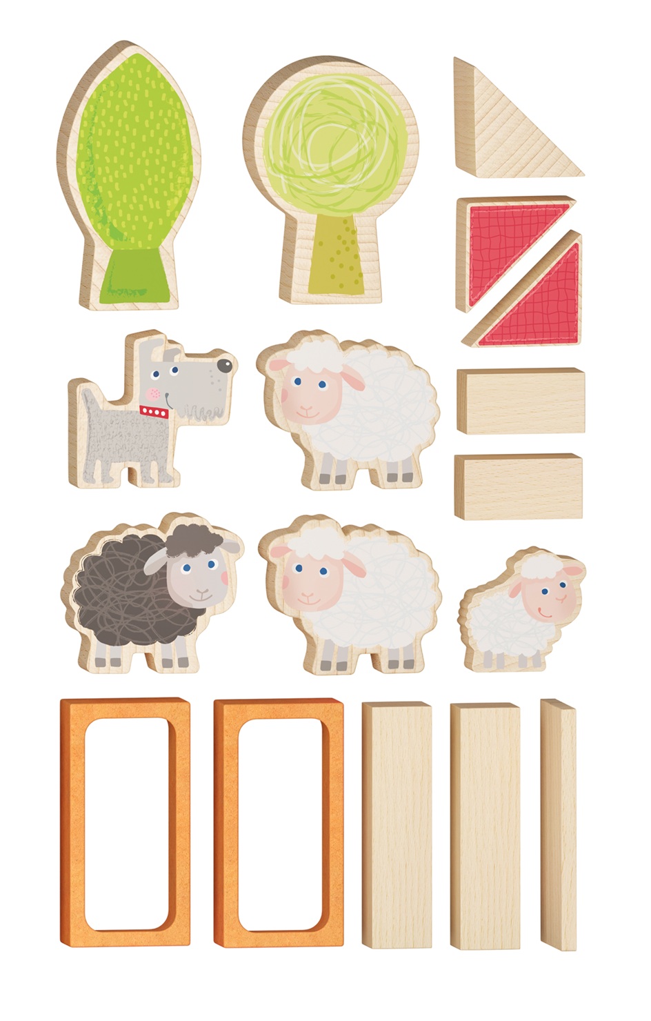 Haba My 1st Block World – Schafweide Walli Bausteinwelt ab 1 Jahr