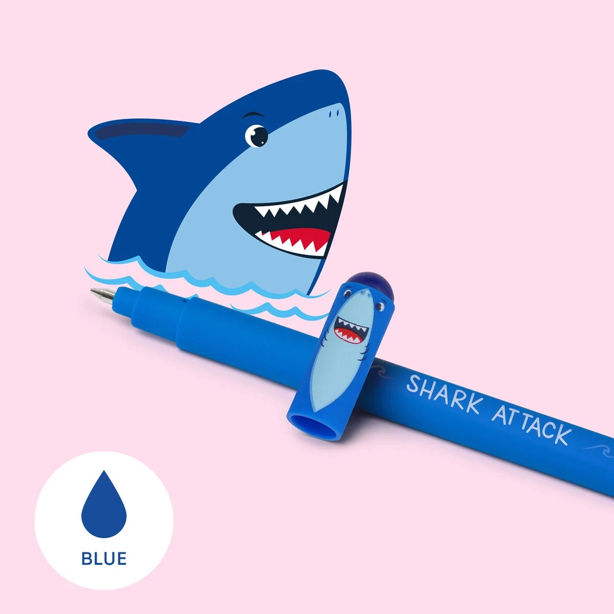 Legami Erasable Gel Pen - Shark neu