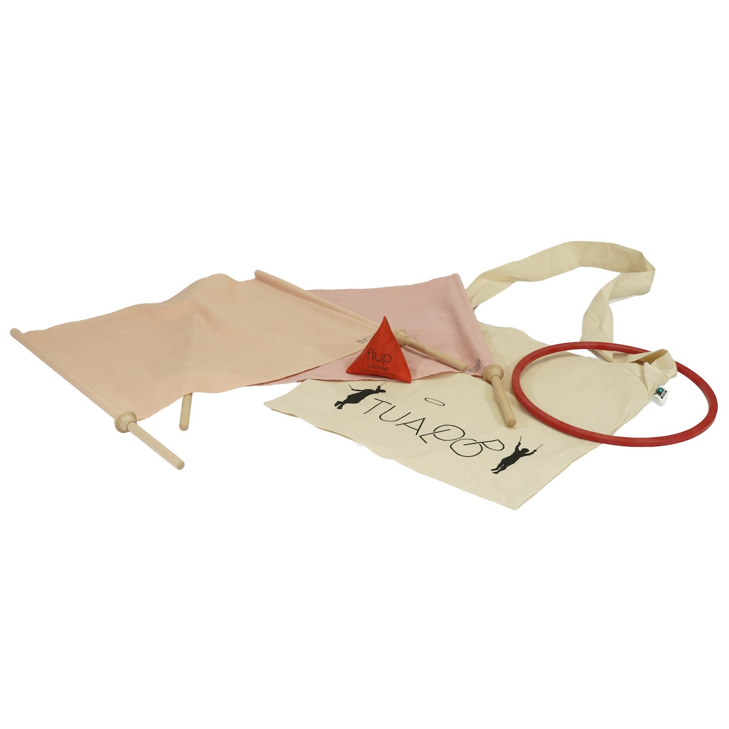 Tictoys Wurfspielset Tualoop & flup - Set für 2