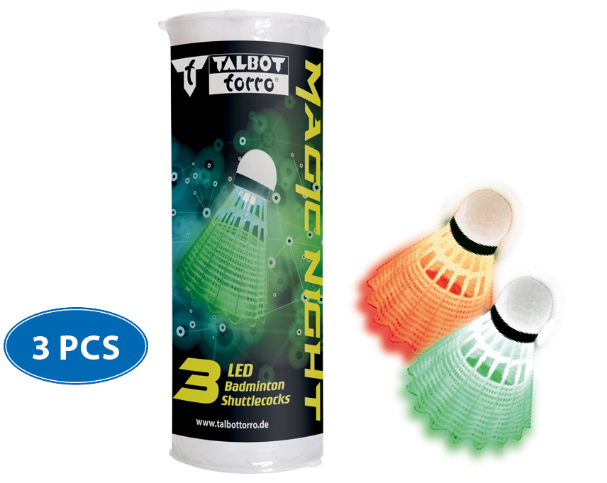 Talbot-Torro Badmintonball Magic Night LED 
