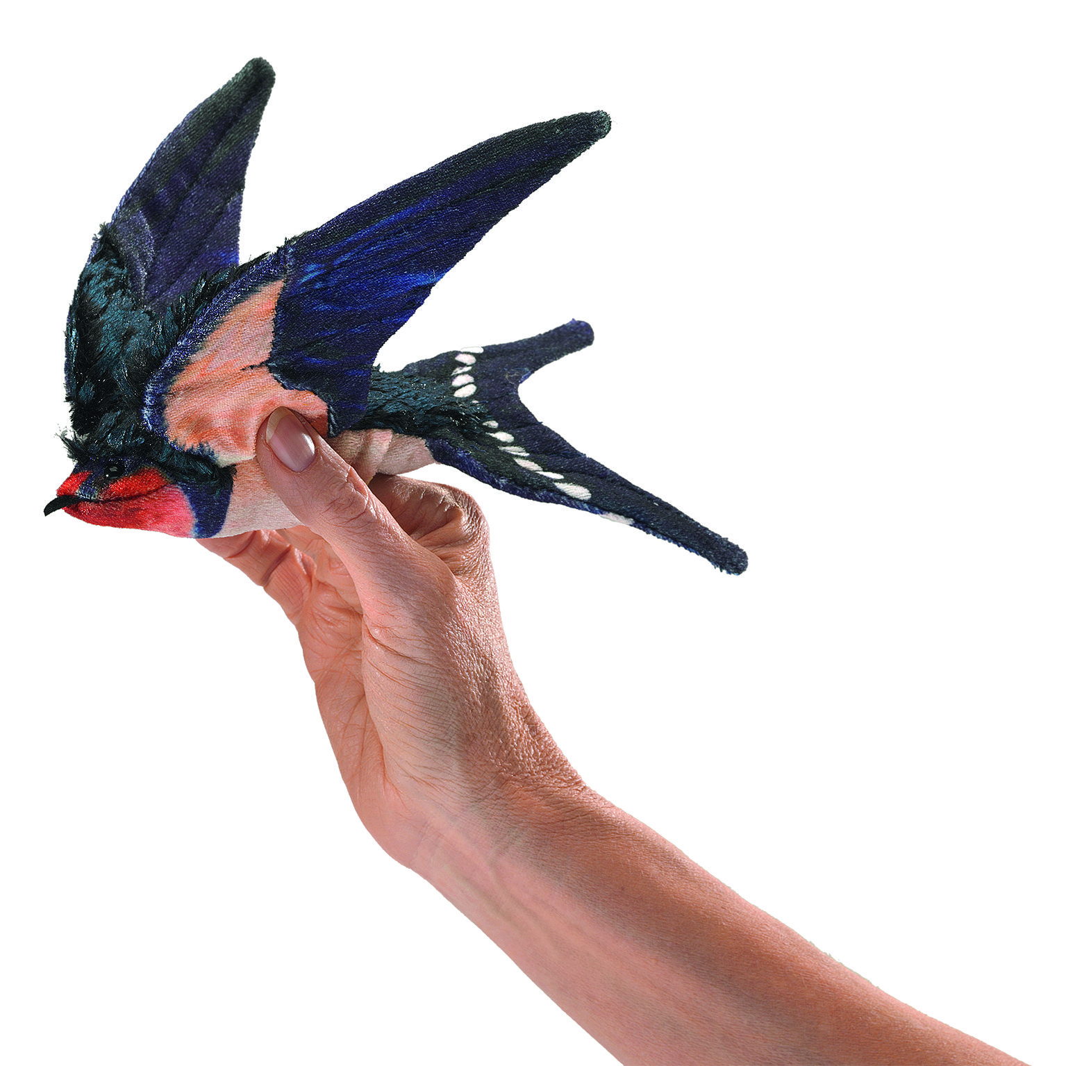 Folkmanis Fingerpuppe Schwalbe / Barn Swallow 