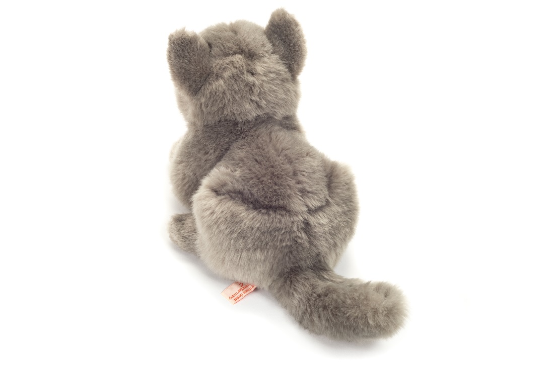 Hermann Teddy Kartäuser Katze liegend 20 cm