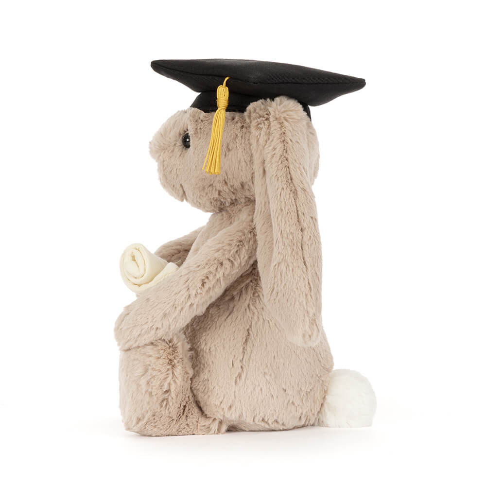 Jellycat Stofftier Bashful Bunny Graduation Outfit