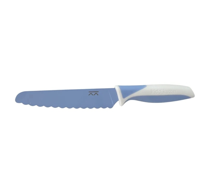 Kiddikutter Lernmesser Gelato Blue Lagoon sicheres Messer für kleine Kinder