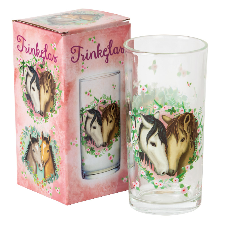 Lutz Mauder TapirElla Trinkglas Pferde